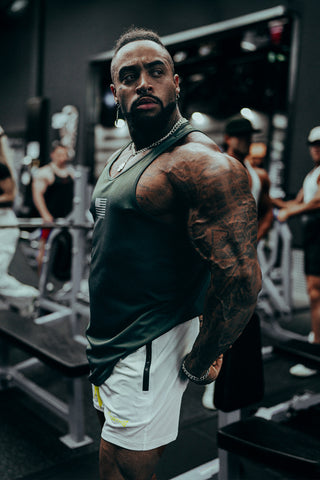 Fast-Dry Bodybuilding Workout Stringer - US of A